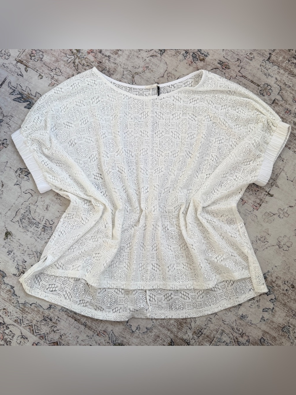 Anthropologie Akemi + Kin lace top tee